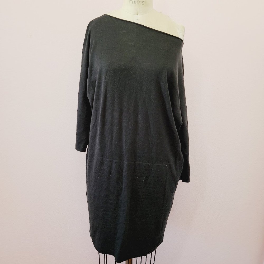 Zara knit dolman 3/4 sleeve dress